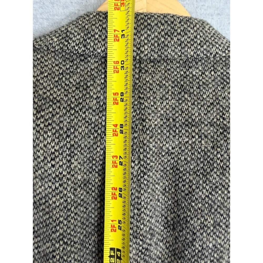 Vintage Polo Ralph Lauren Brown Tweed Wool Blazer Sport Coat Mens 44 USA Made